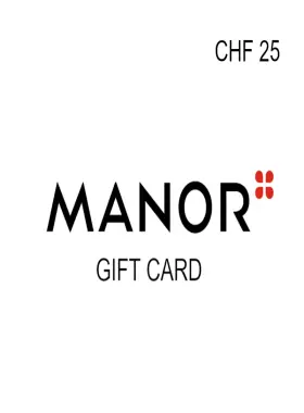 Manor CHF 25 Geschenkgutschein CH