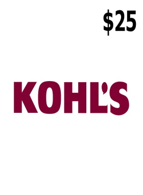 بطاقة هدايا Kohls بقيمة 25 دولارًا أمريكيًا