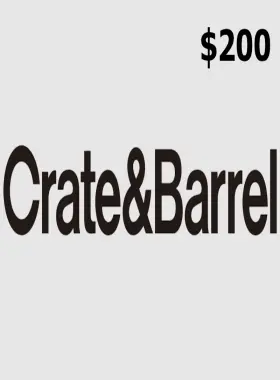 Buono regalo Crate and Barrel da $200 USA