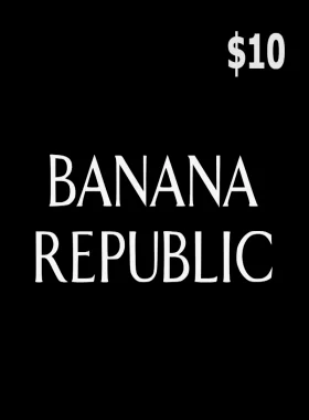 Banana Republic Geschenkkarte im Wert von 10$ US