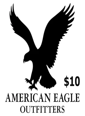 American Eagle Geschenkkarte im Wert von 10$ US