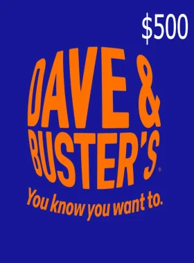 Dave & Buster's $500 Gift Card US