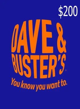 Buono regalo da $200 di Dave & Buster negli Stati Uniti