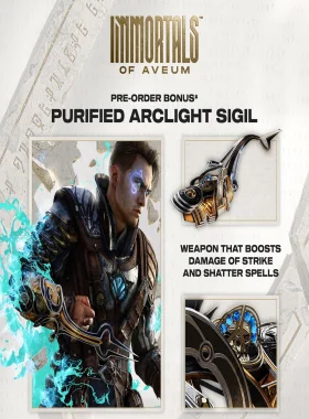 Includes: Purified Arclight Sigil The following Pre-Order Bonus includes the Purified Arclight, a unique blue sigil that will unleash more power for Jak's blue Strike spells and Shatter Fury 