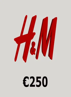 Tarjeta regalo H&M de 250€ IT