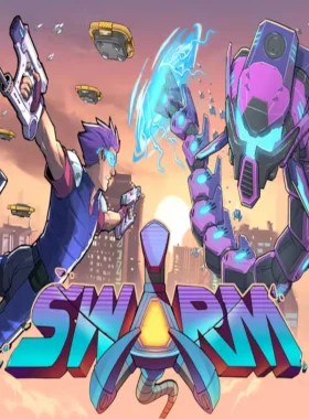 "SPIDER-MAN WITH GUNS — this is what VR was made for!"SWARM is a fast-paced, arcade-style grapple shooter, with quick sessions, bright colorful worlds and globally competitive leaderboards th