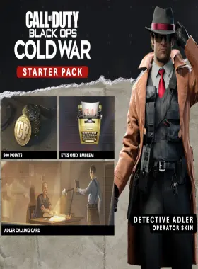 Includes: Call of Duty®: Black Ops Cold War - Starter Pack (DLC) Purchase this limited-time bundle of content for Black Ops Cold War and Warzone™. This Starter Pack includes 500 Call of Duty®