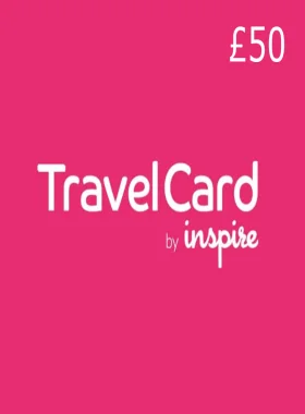 بطاقة هدايا Inspire TravelCard بقيمة 50 جنيهًا إسترلينيًا في المملكة المتحدة