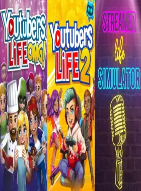Includes: Youtubers Life Youtubers Life 2 Streamer Life Simulator Youtubers Life Youtubers Life combines idle and time management into the ultimate influencer simulator! you will have to mana