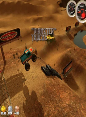 Race, jump and nitroboost your way pass thrilling dynamic levels with your monster trucks. Earn medals and unlock new levels and vehicles. Features Lots of brilliant tracks Be fast but use al