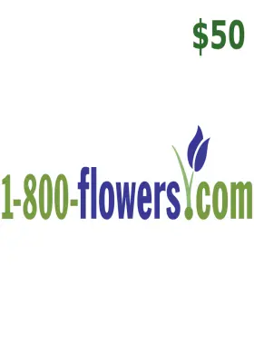 بطاقة هدايا بقيمة 50 دولارًا أمريكيًا من 1-800-FLOWERS
