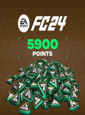 Includes: 5900 Points for EA SPORTS FC 24 EA SPORTS FC 24 is a new era for The World’s Game: 19, 000+ fully licensed players, 700+ teams, and 30+ leagues playing together in the most authenti
