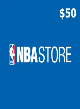 Tarjeta de regalo de 50 USD de NBA Stores