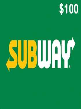 Carte-cadeau Subway de 100$ US