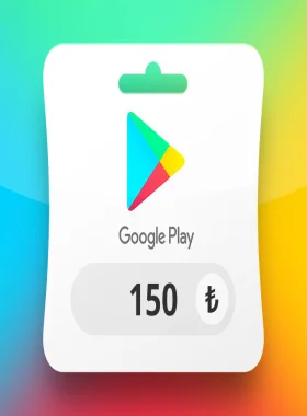 Google Play TRY 150 Gift Card TR