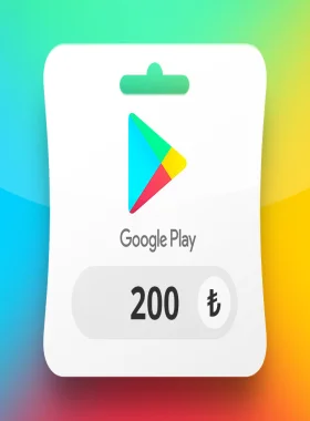 Tarjeta regalo Google Play TRY 200 TR