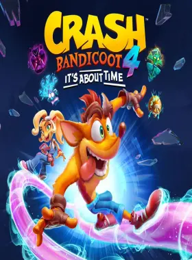 It’s About Time - for a brand-wumping new Crash Bandicoot game! Crash fourward into a time shattered adventure with your favorite marsupials. Neo Cortex and N. Tropy are back at it again and 
