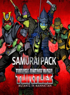 Get 4 awesome Samurai character skins - one for each Turtle!
