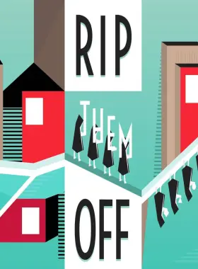Rip Them Off is a minimalistic new puzzle game of economic management and tower defense. The Board needs its profit, and it’s up to you to line the streets with shops the masses can’t resist.