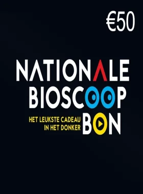 Nationale Bioscoopbon €50 Cadeaukaart NL