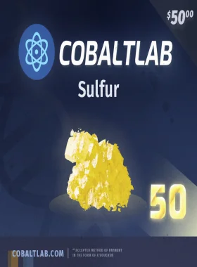 Carte-cadeau CobaltLab.tech 50 Sulphur
