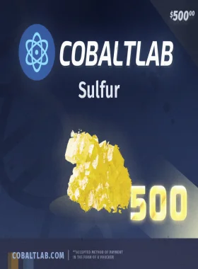 Tarjeta de regalo CobaltLab.tech 500 Sulfur