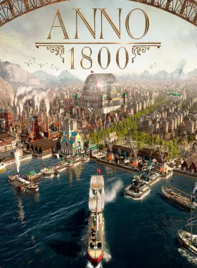 ANNO 1800 - LEAD THE INDUSTRIAL REVOLUTION! Welcome to the dawn of the Industrial Age The path you choose will define your world. Are you an innovator or an exploiter? An oppressor or a liber