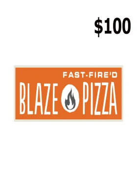 Blaze Pizza Geschenkkarte im Wert von 100$ US