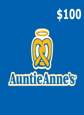 Auntie Anne's $100 Gift Card US