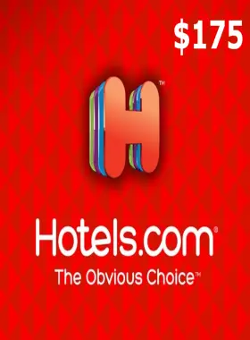 Hotels.com $175 Gift Card US