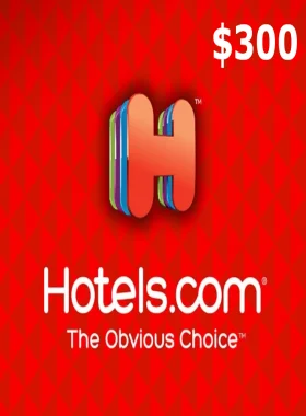 Hotels.com $300 Gift Card US