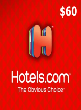 Hotels.com $60 Gift Card US