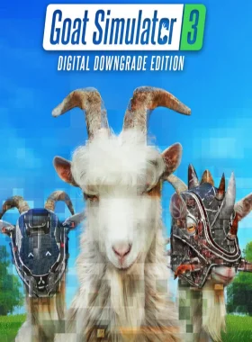 The Digital Downgrade Edition includes the base game, plus unique remastered garbage from Goat Simulator DLC throughout history, and a couple of spicy new additions: Remastered garbage: Play 