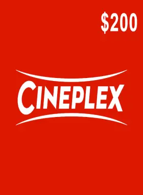 Cineplex $200 Gift Card CA