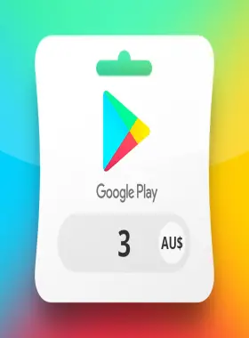 Google Play AUD 3 Gift Card AU