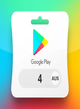 Google Play AUD 4 Gift Card AU