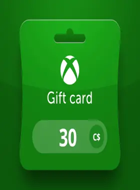 XBOX Live CAD 30 Prepaid Card CA