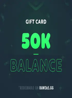 RAW365 50,000 Balance Gift Card