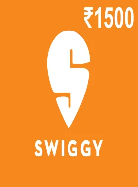 Swiggy ₹1500 Gift Card IN