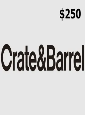 Crate and Barrel $250 Gift Card US