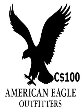 American Eagle $100 Gift Card CA