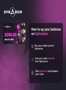 Spinarium.com $250 Wallet Card Code