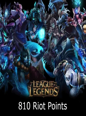 League of Legends 810 RP Prepaid Card NZ
