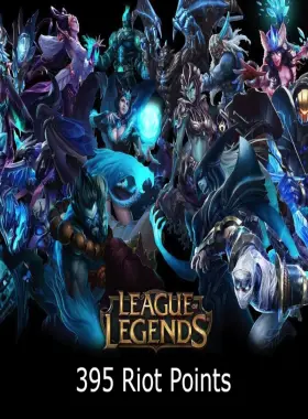 League of Legends 395 RP Prepaid Card NZ