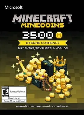 Minecraft Minecoins Pack - 3500 Coins UK CD Key