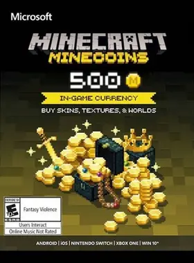 Minecraft Minecoins Pack - 500 Coins CD Key
