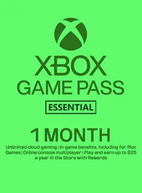 XBOX Game Pass Essential - 1 Month Subscription Card EU