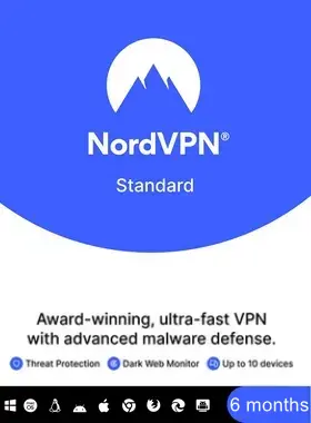 NordVPN Standard US Key (6 Months / 10 Devices)