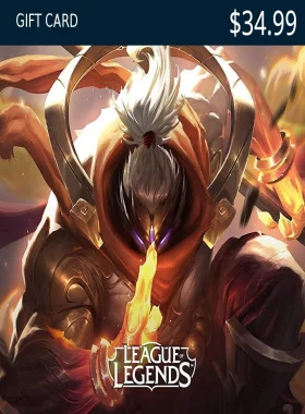 League of Legends USD 34.99 Prepaid RP Card US