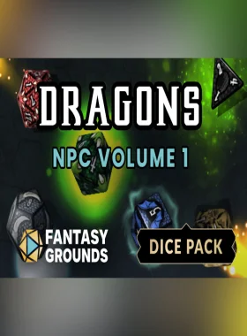 Fantasy Grounds - Dragons NPC Dice Pack Volume 1 DLC PC Steam CD Key